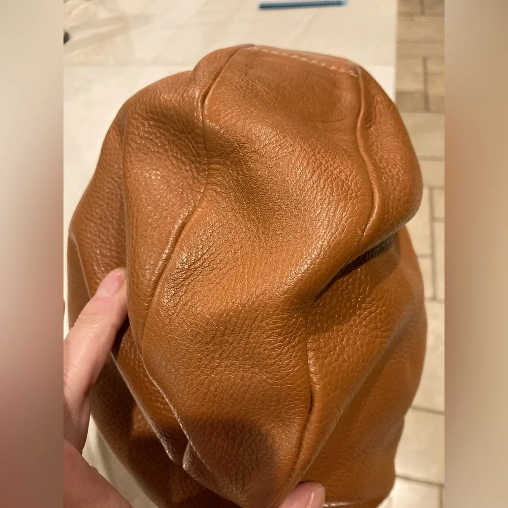 Marc by Marc Jacobs Orange Leather Hobo Shoulder Bag